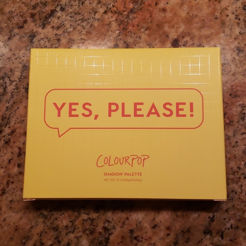 ColourPop Yes Please palette